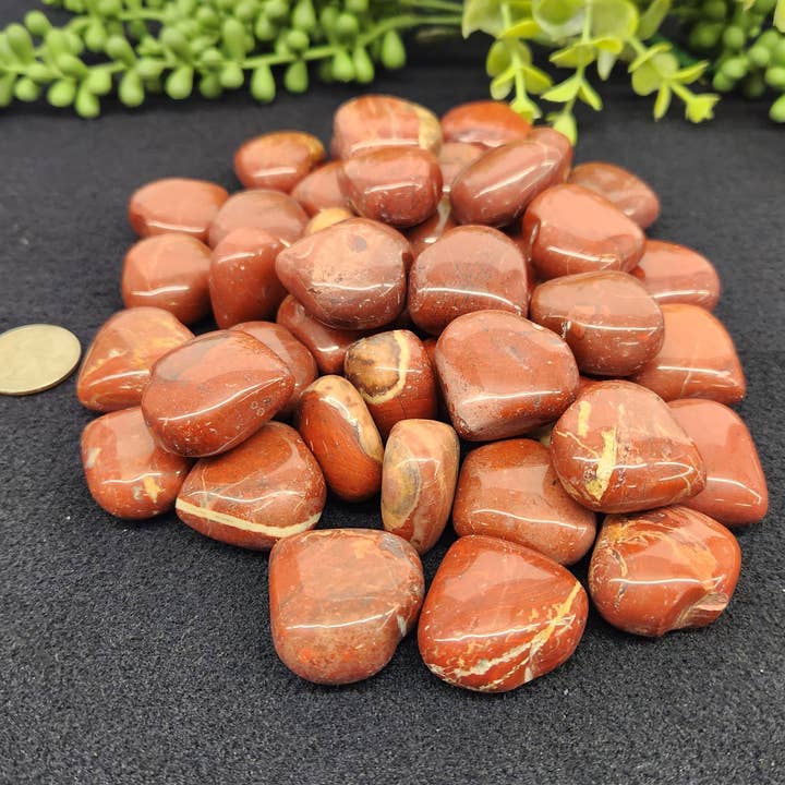 Meraki Gemstones - Wholesale Spiritual Stone/Crystal - Red Jasper Hearts-0.5kg/1.1lbs (30x30x15mm or 3cm)2