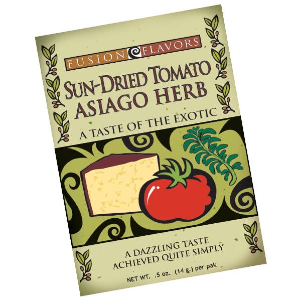 Fusion Flavors - Wholesale Dried Spice Mix - Sun-Dried Tomato Asiago Dried Spice Mix