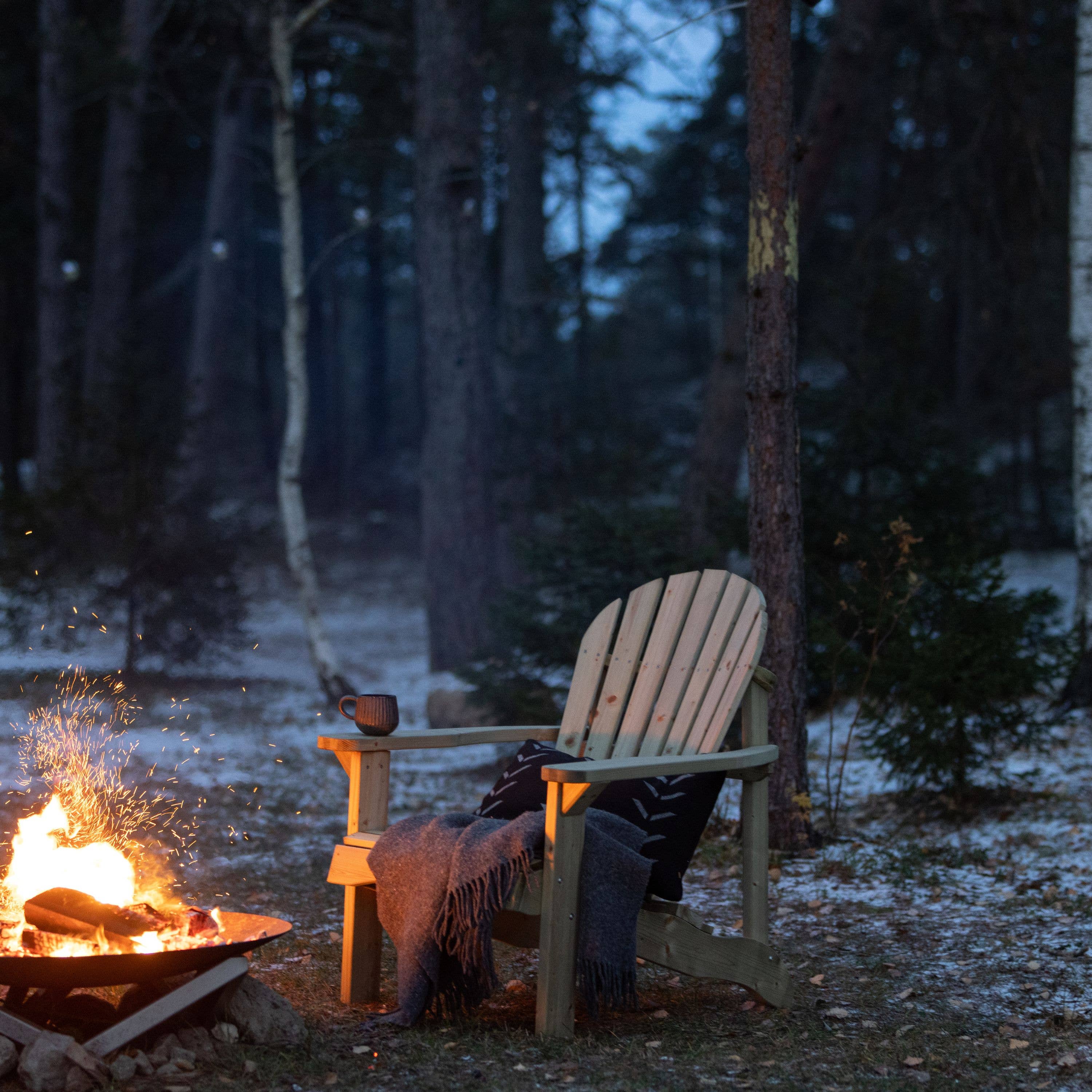 AMATA - Wholesale Adirondack Chair - Wooden Adirondack Garden Chair 5