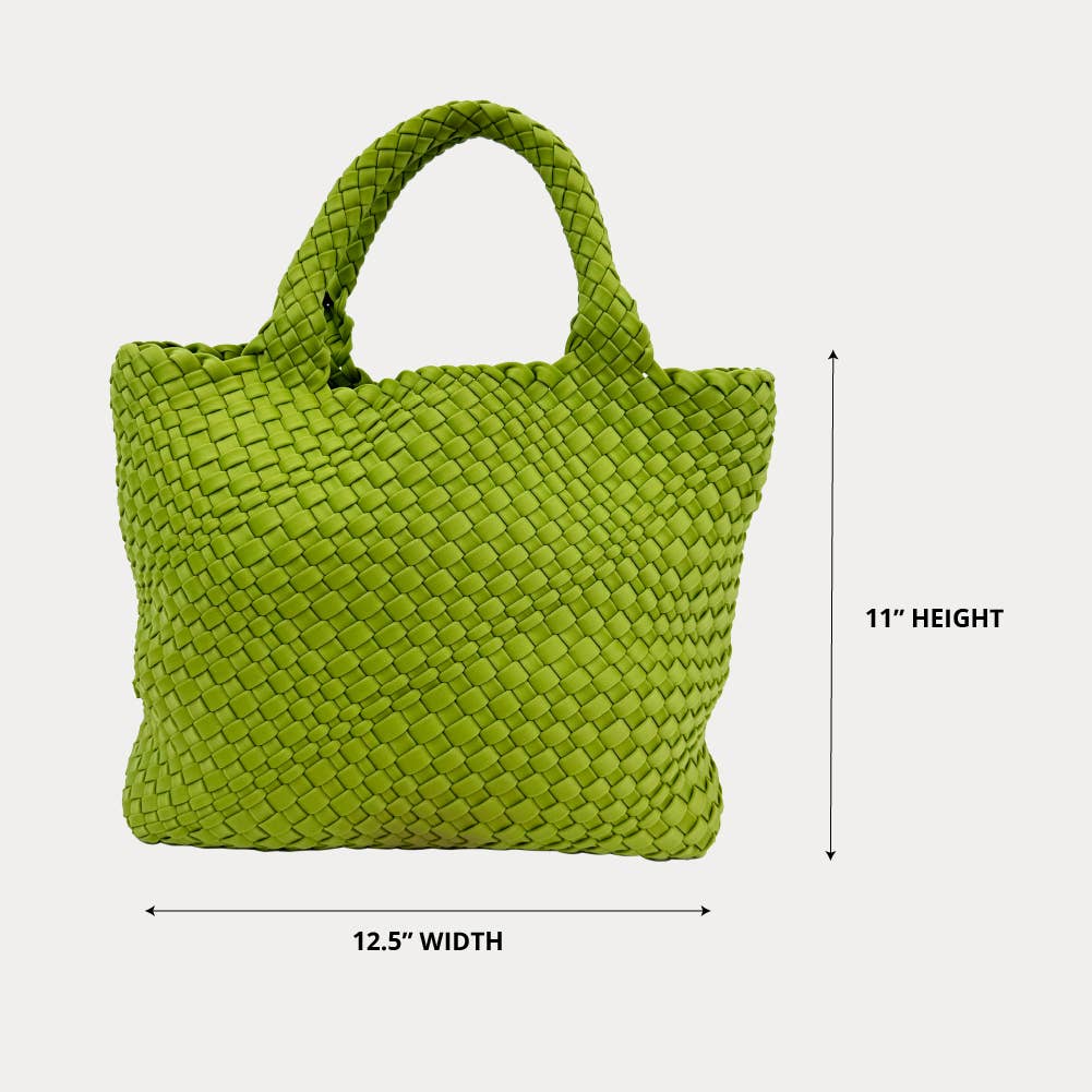 AHDORNED – wholesale Tote bag – Women's – Lily Woven Neoprene Tote with Pouch27