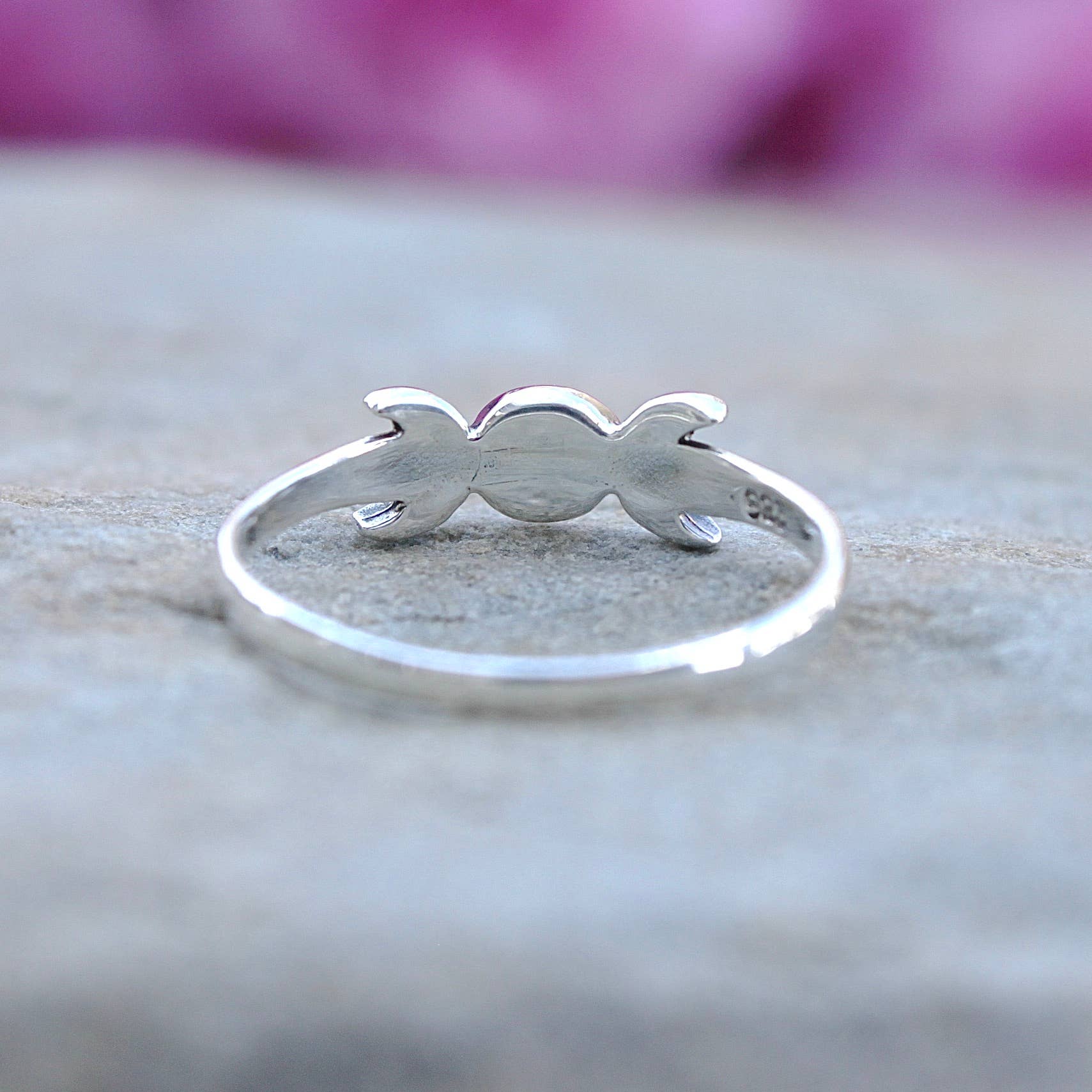 Moonrise Jewelry – wholesale Single stone/solitaire ring – R-104 Moon with Turquoise Ring4