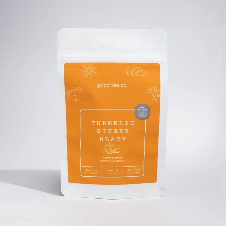 Turmeric Ginger Black - Loose Leaf Black Tea for wholesale by Good Tea Co.