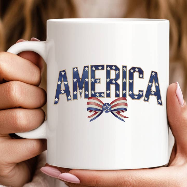 Amerika 4. juli krus for engroshandel hos Hello Gorgeous Mugs