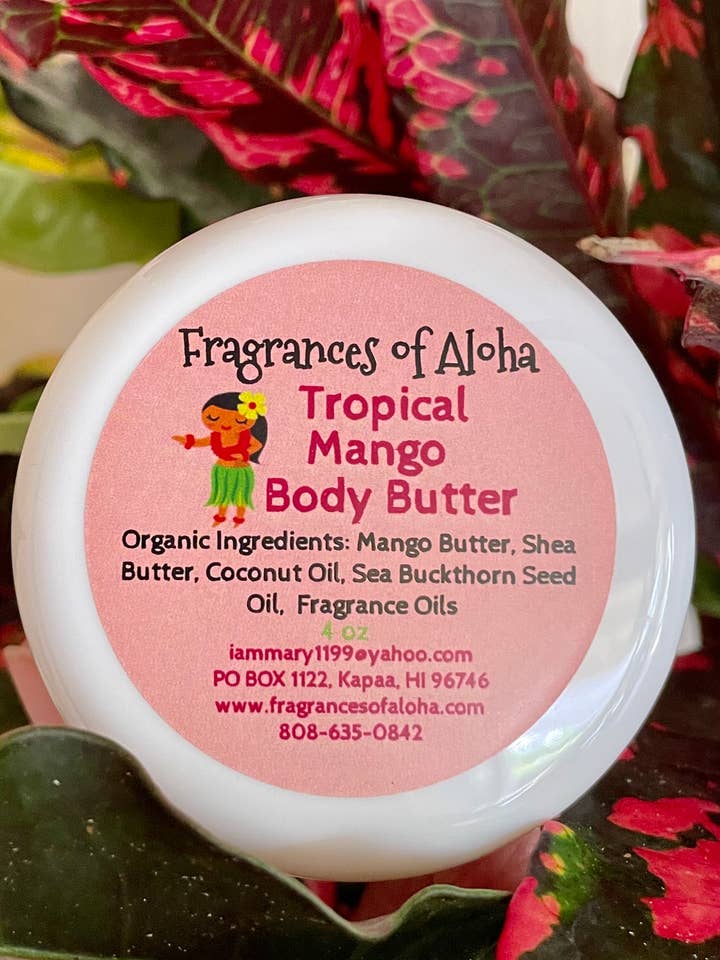 Tropical Mango Body Butter for wholesale by Fragrances Of Aloha