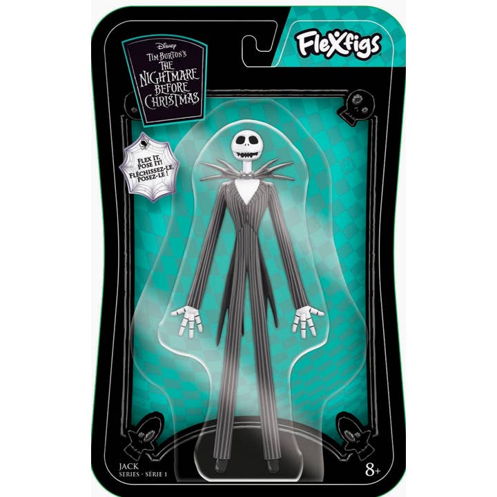FLEXSFIGS BENDABLE - NIGHTMARE BEFORE CHRISTMAS- JACK for wholesale by NJ Croce Co., Inc.