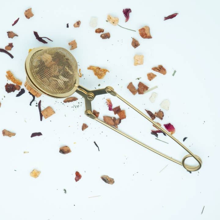 Infusore Individuale in Oro per la vendita all'ingrosso da parte di Urbal Tea Co.