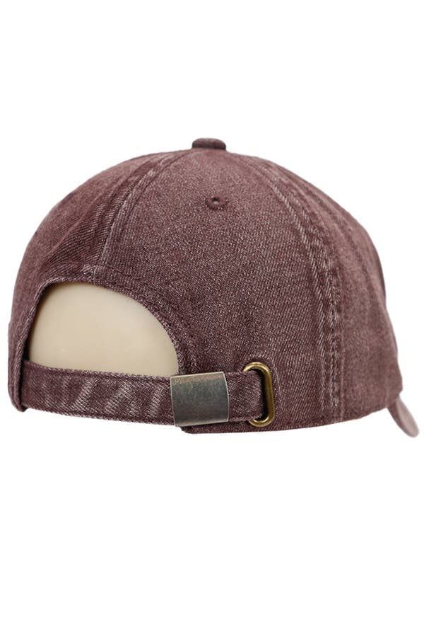 Cap Zone - Wholesale Baseball Cap - Unisex - American Flag Rhinestone Patch Washed Denim Baseball Cap11