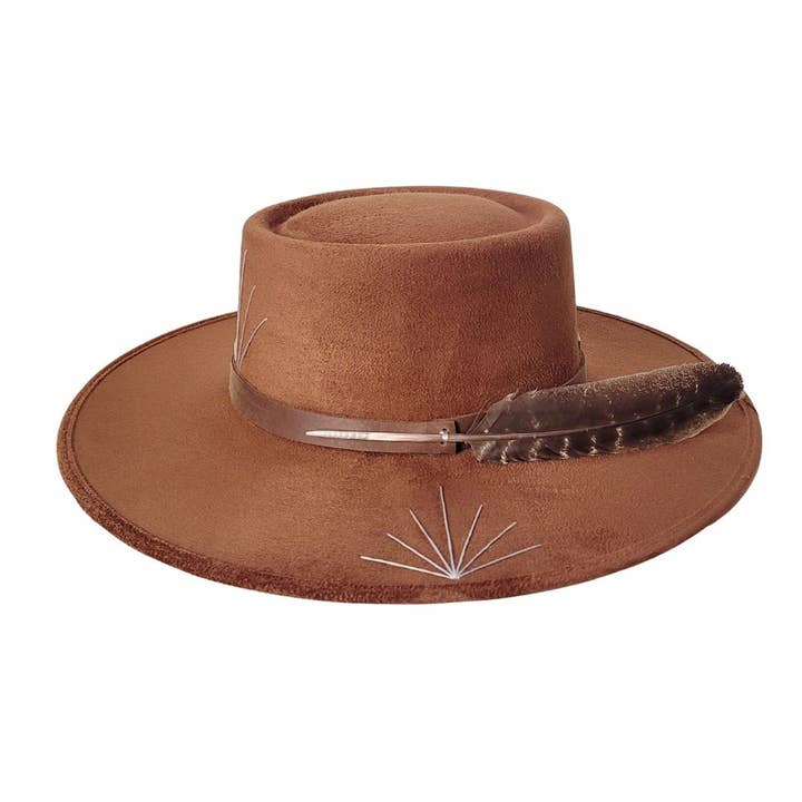 Tobacco ASHLAN Telescope Crown Hat for wholesale on Faire