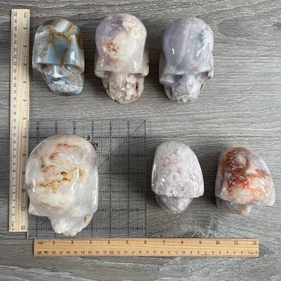 Keystone Crystals - Wholesale Spiritual Stone/Crystal - Assorted Crystal Skulls – Bulk Lot for Gift Shops104