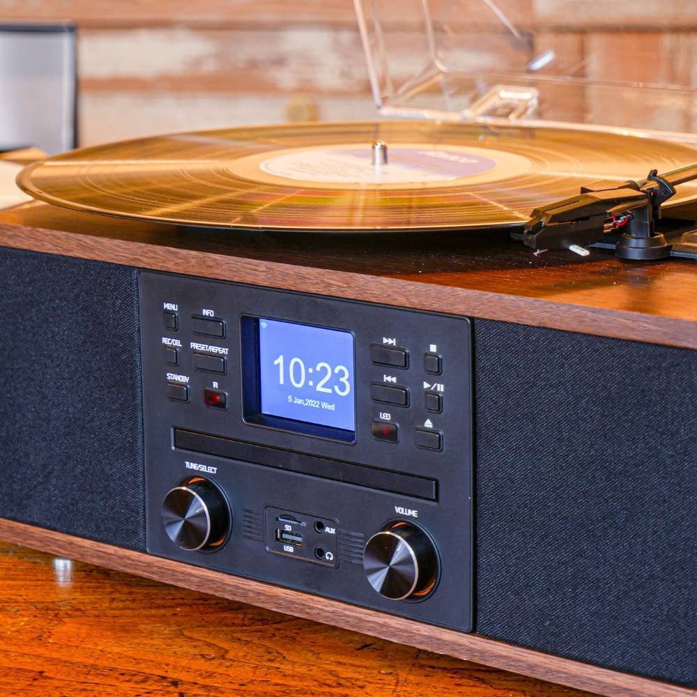 Steepletone UK Ltd – wholesale Speakers – Austin - Record Player, CD Player DAB Radio and MP3 6