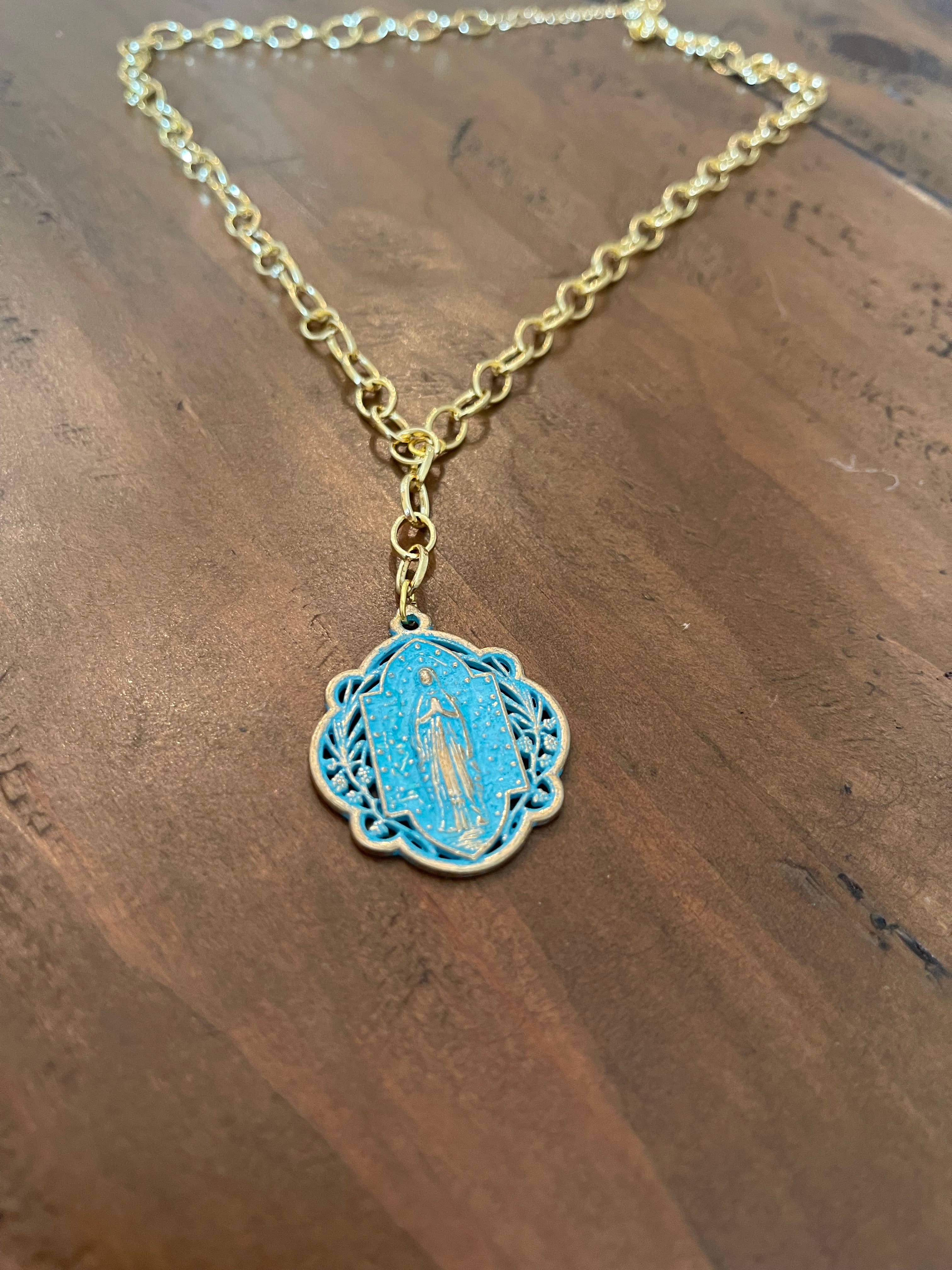 bubs & sass – Großhandel Kette mit Anhänger/Charm – Halskette mit Anhänger Relikt-Münze1