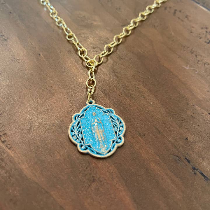 bubs & sass – Großhandel Kette mit Anhänger/Charm – Halskette mit Anhänger Relikt-Münze1