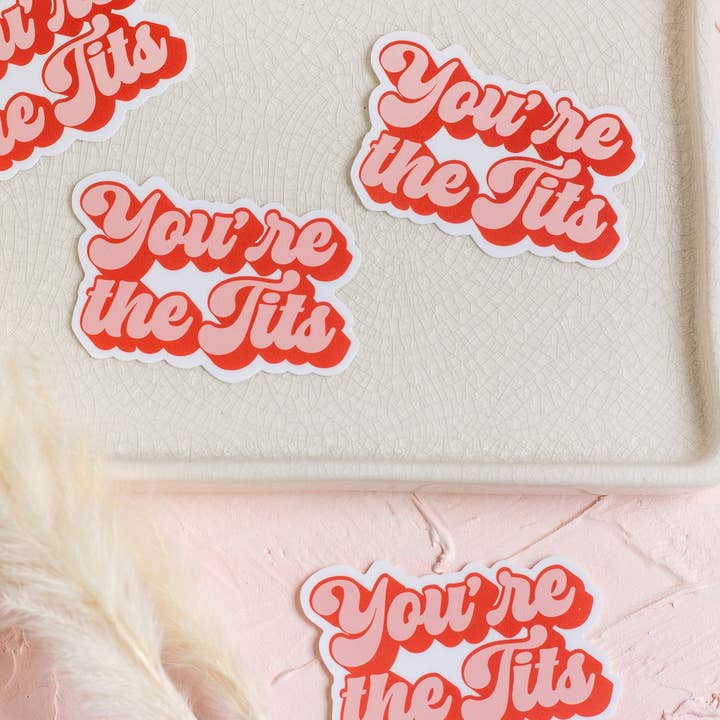 The Print Pantry - Vente Autocollant - Sticker Tu es les mésanges1