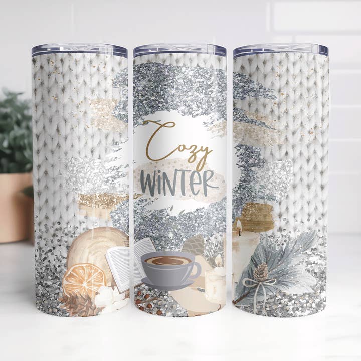 Cozy Winter Tumbler for wholesale by H+P Wholesale