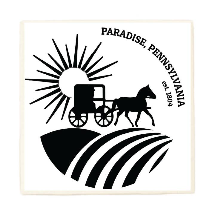 Paradise PA 1804 || Iconic Lancaster County Locations for wholesale by Lucky Mfg. Co.