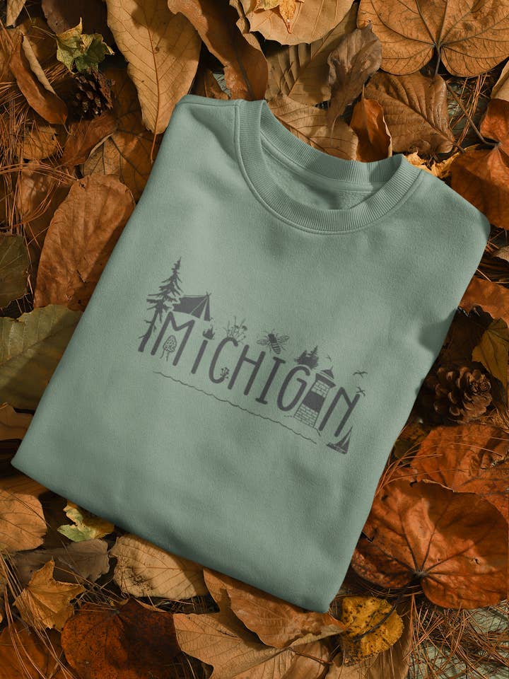 Woods + Water Unisex Crew for wholesale by 5th Season