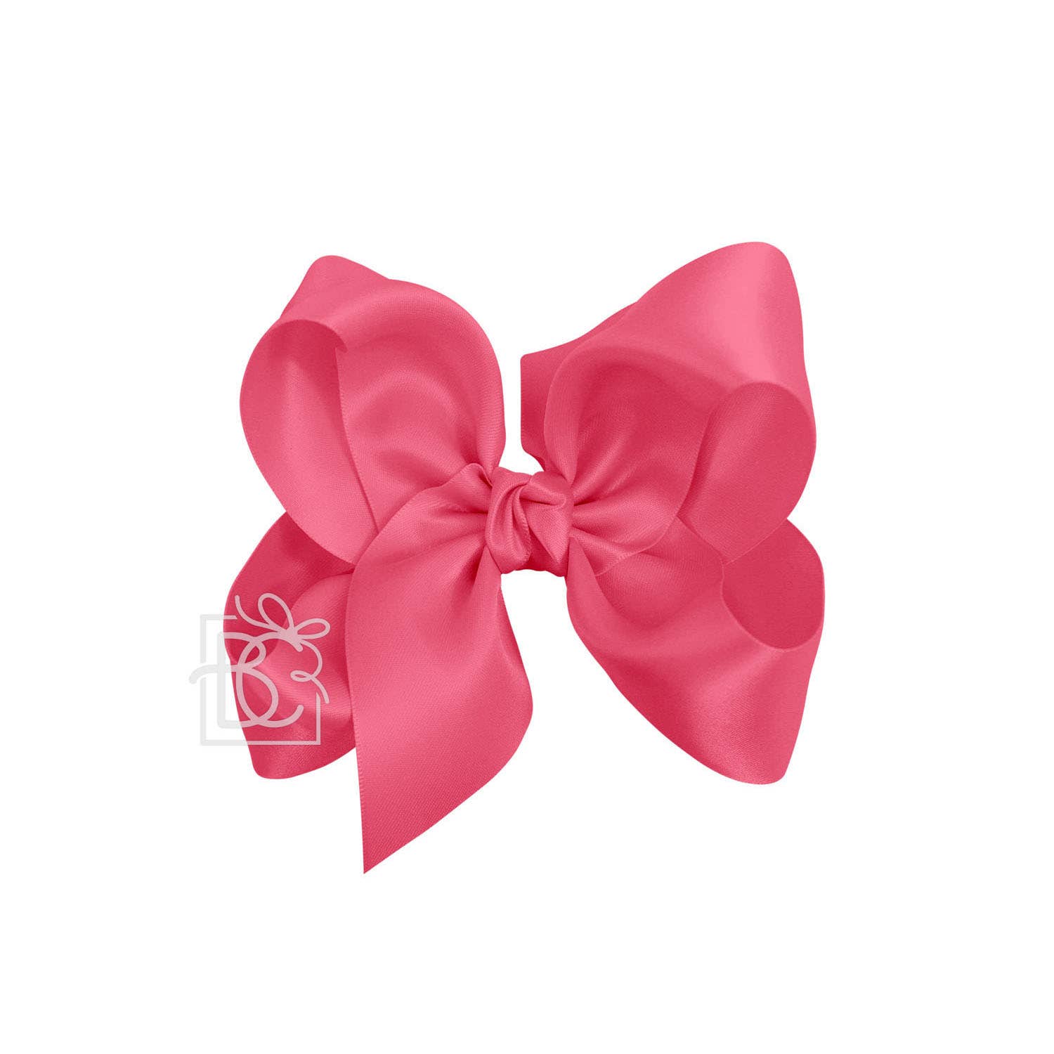 Beyond Creations, LLC - Wholesale Hair Bow - Kids - SATIN BOW ON CLIP107