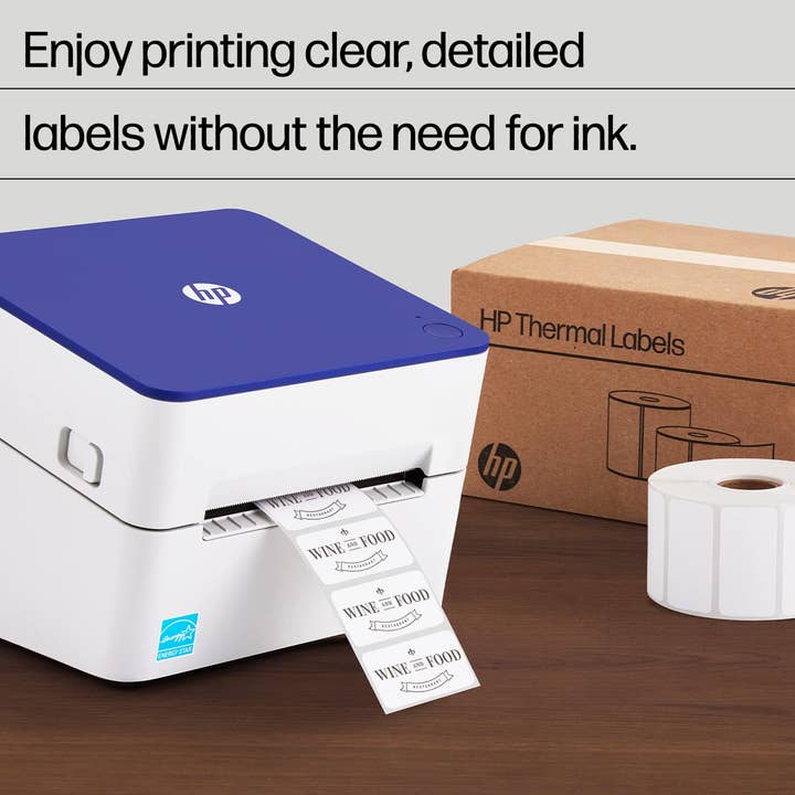 HP - Wholesale Gift Tag Label - HP Direct Thermal Shipping Labels Multipurpose Thermal Label