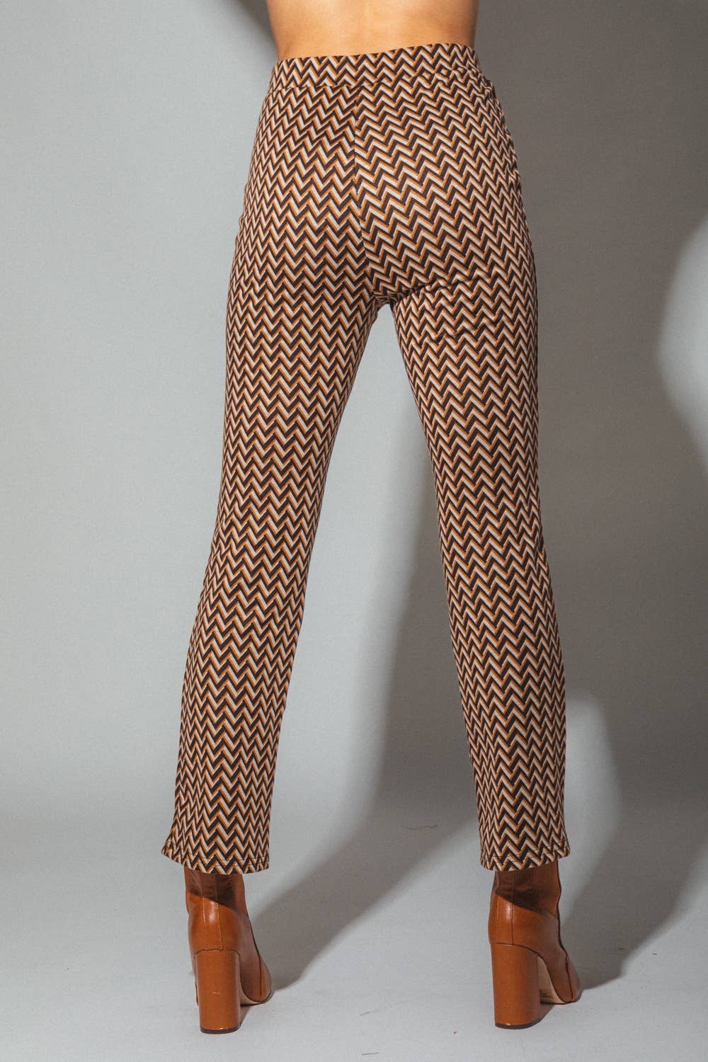 VERY J – Calças - Mulher por atacado – Calça fit de leggings estampada NP700959