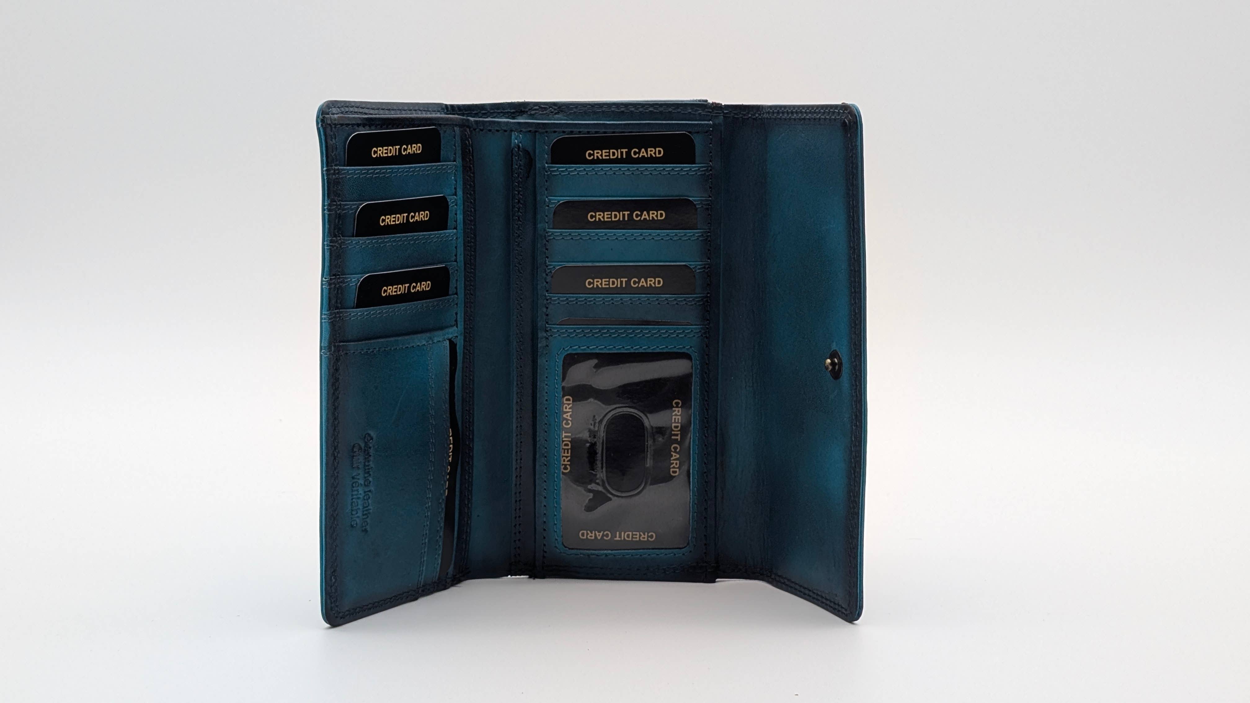 Alta Quero - Wholesale Crossbody Bag - Women's - Textured Leather Essentials Set– Wallets Crossbody BlueBlack13