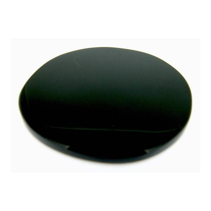 Obsidian mirror 10 cm for wholesale by Vives de la Cortada S.L