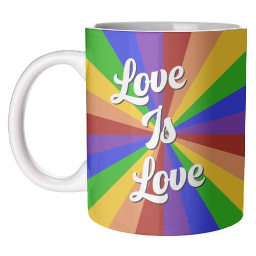 ART WOW – Großhandel Kaffeebecher – Tassen 'Love is Love Proud Print'
