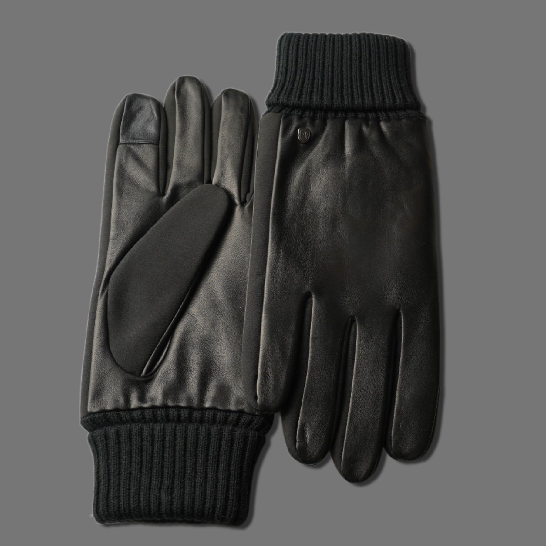Akaroa - Wholesale Gloves - Men's - VAL men's leather gloves, smartphone function, Italian leather, Thinsulate thermal lining7