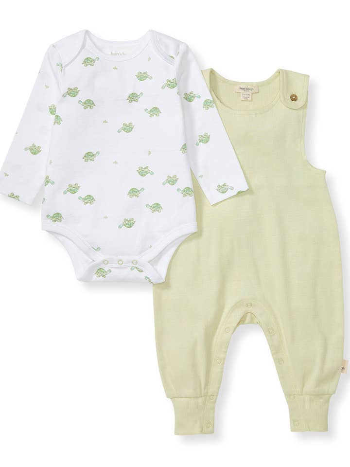 Mint Tea Tortoise Jumpsuit & Bodysuit Set
for wholesale on Faire1