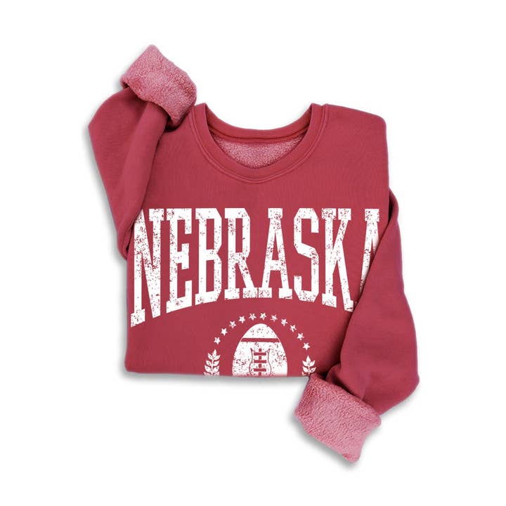 NEBRASKA MINERAL SWEATSHIRTS for wholesale by HRTandLUV