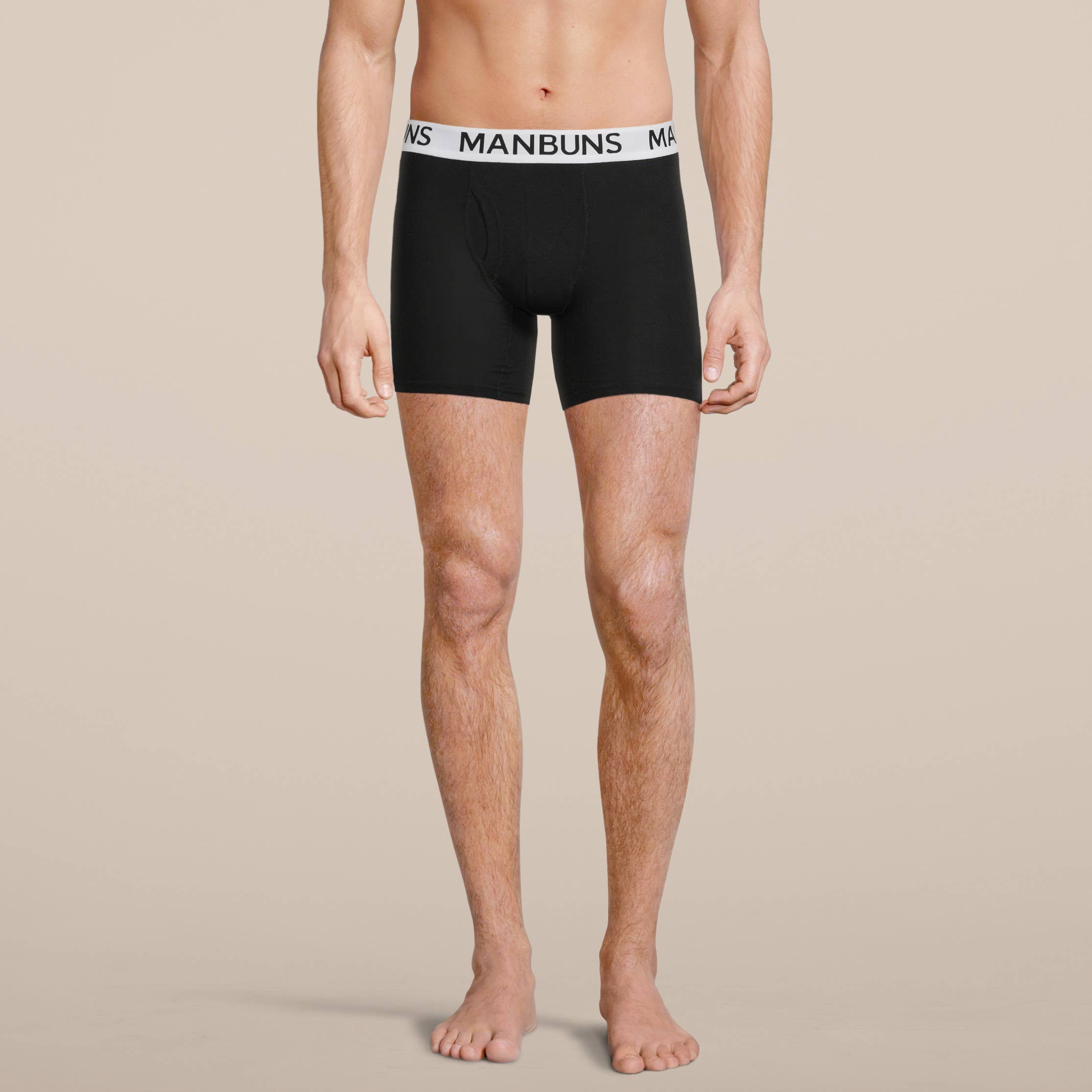 MANBUNS - Wholesale Ondergoed - Heren - Klassiek effen boxershort voor heren4