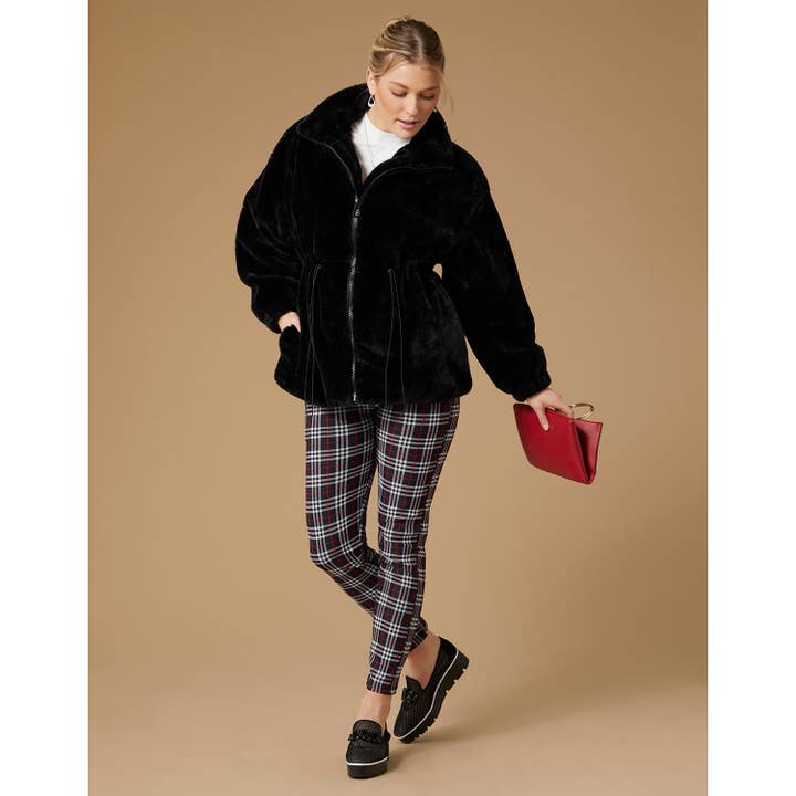 COCO + CARMEN - Wholesale Fashion Leggings - Women's - Printed Jasmine Zip Pocket Leggings3