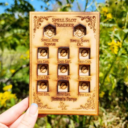 Sprelslottspårare för bordsrollspelverktyg, tärningstillbehör för wholesale av The Dungeon Rose