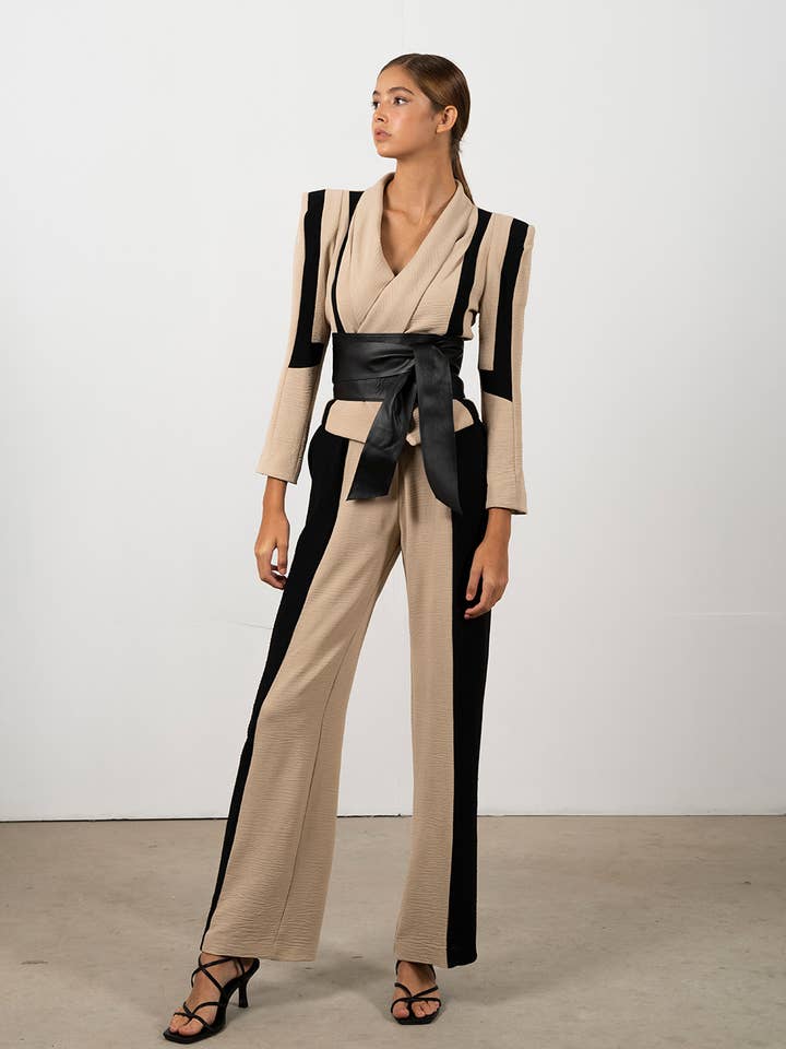 Calças Odeta Pretas por atacado de Strena (C.C. Ramos S.L.U.)