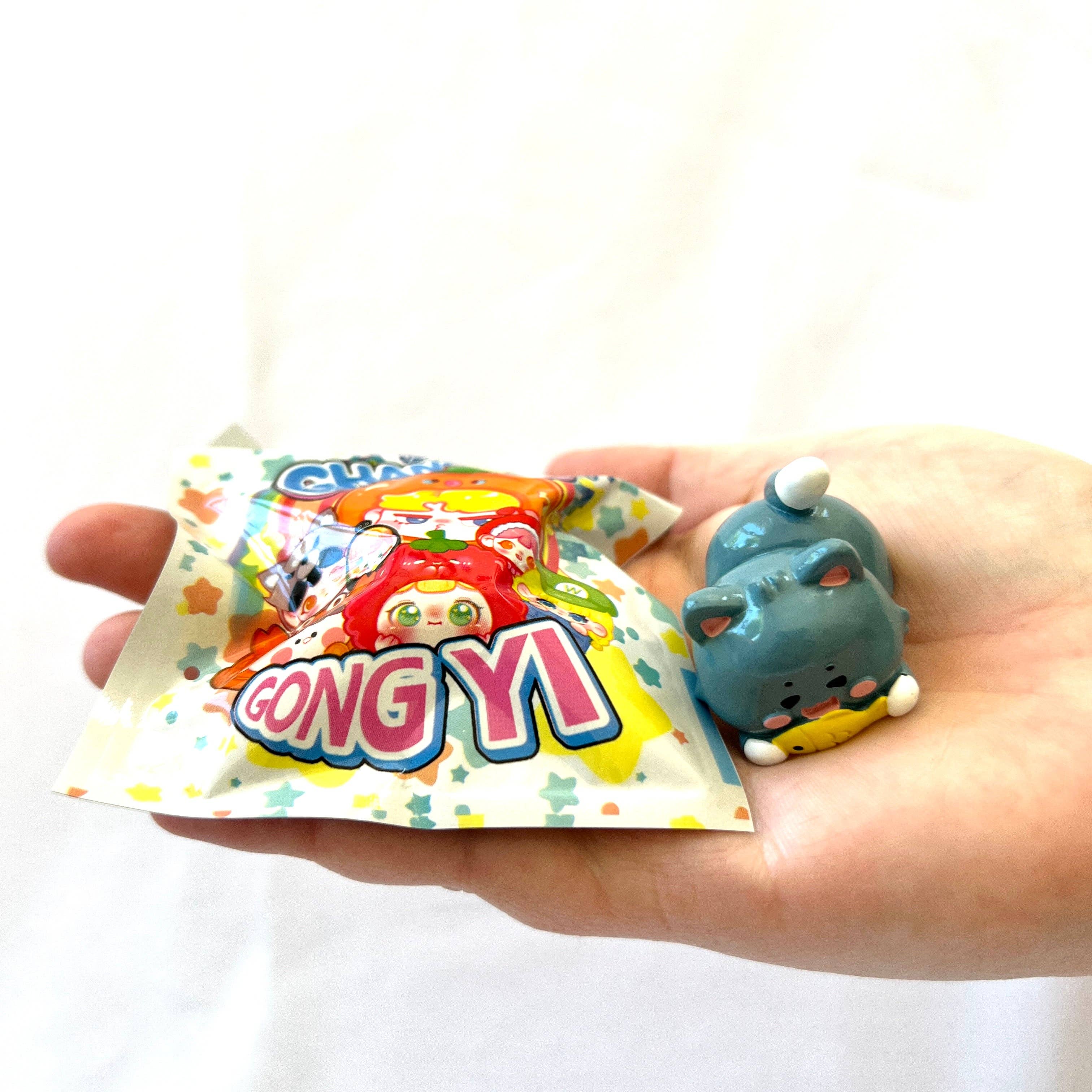 BCmini - Wholesale Decorative Figurine - 71019 KITTEN HAKIMI'S MEOW LIFE CAT FIGURINE BLIND BOX-123