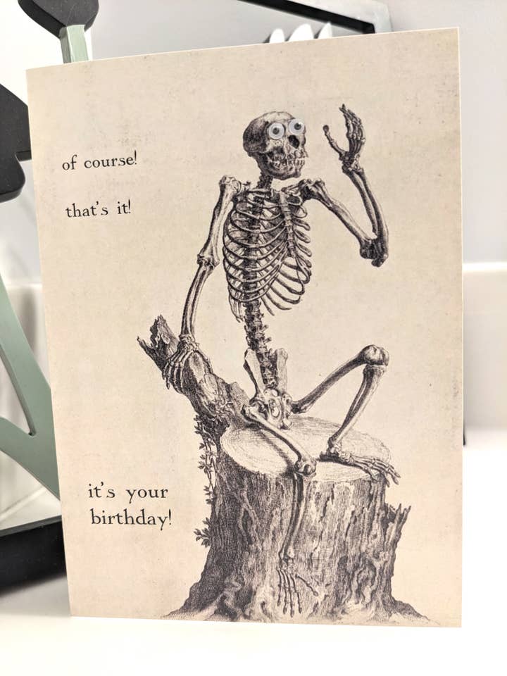 That's it! It's your birthday! Greeting Card for wholesale by Shut Up Telescope