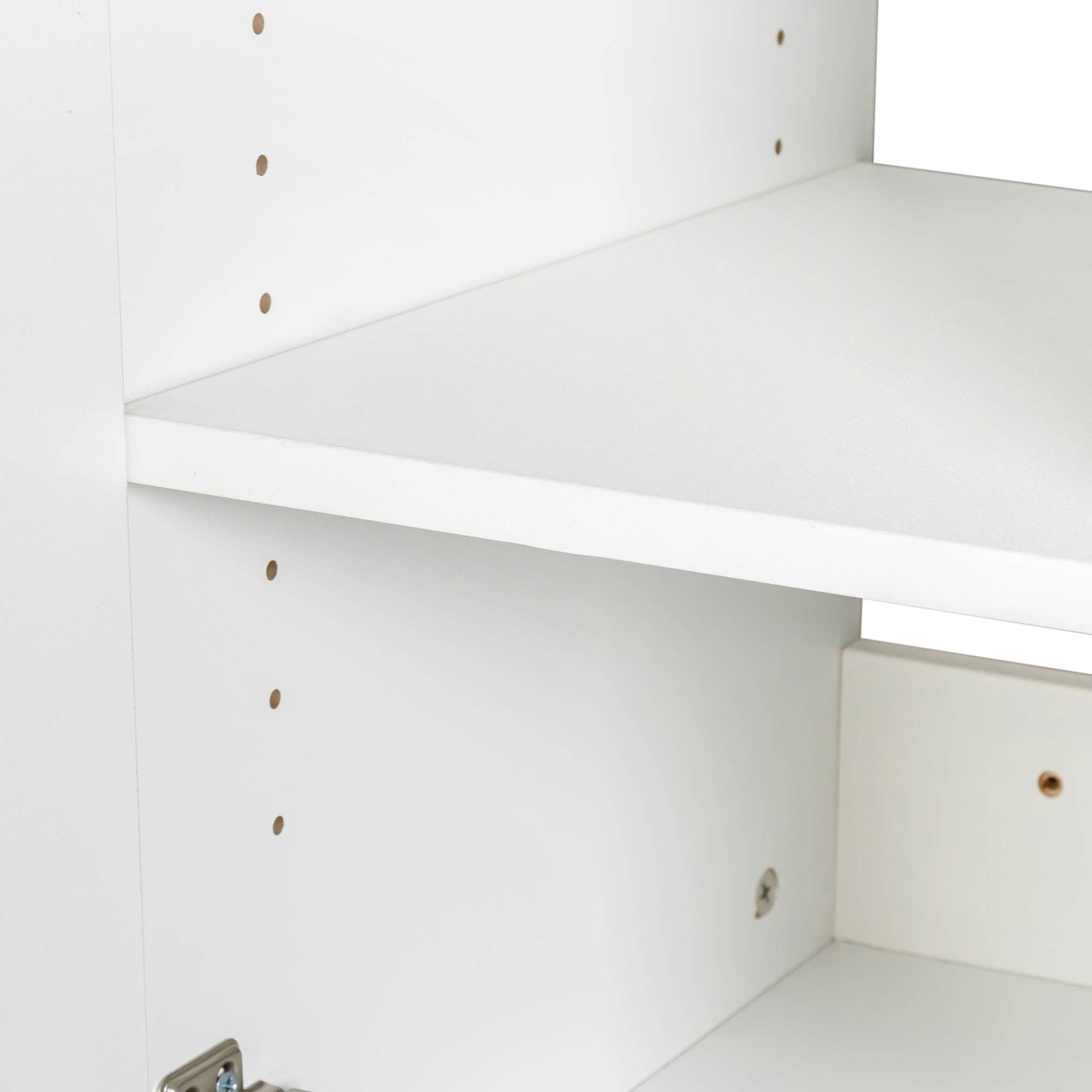 39F Inc. - Wholesale Cabinet - Stackable Wall Cabinet with Adjustable Shelves for Storage6
