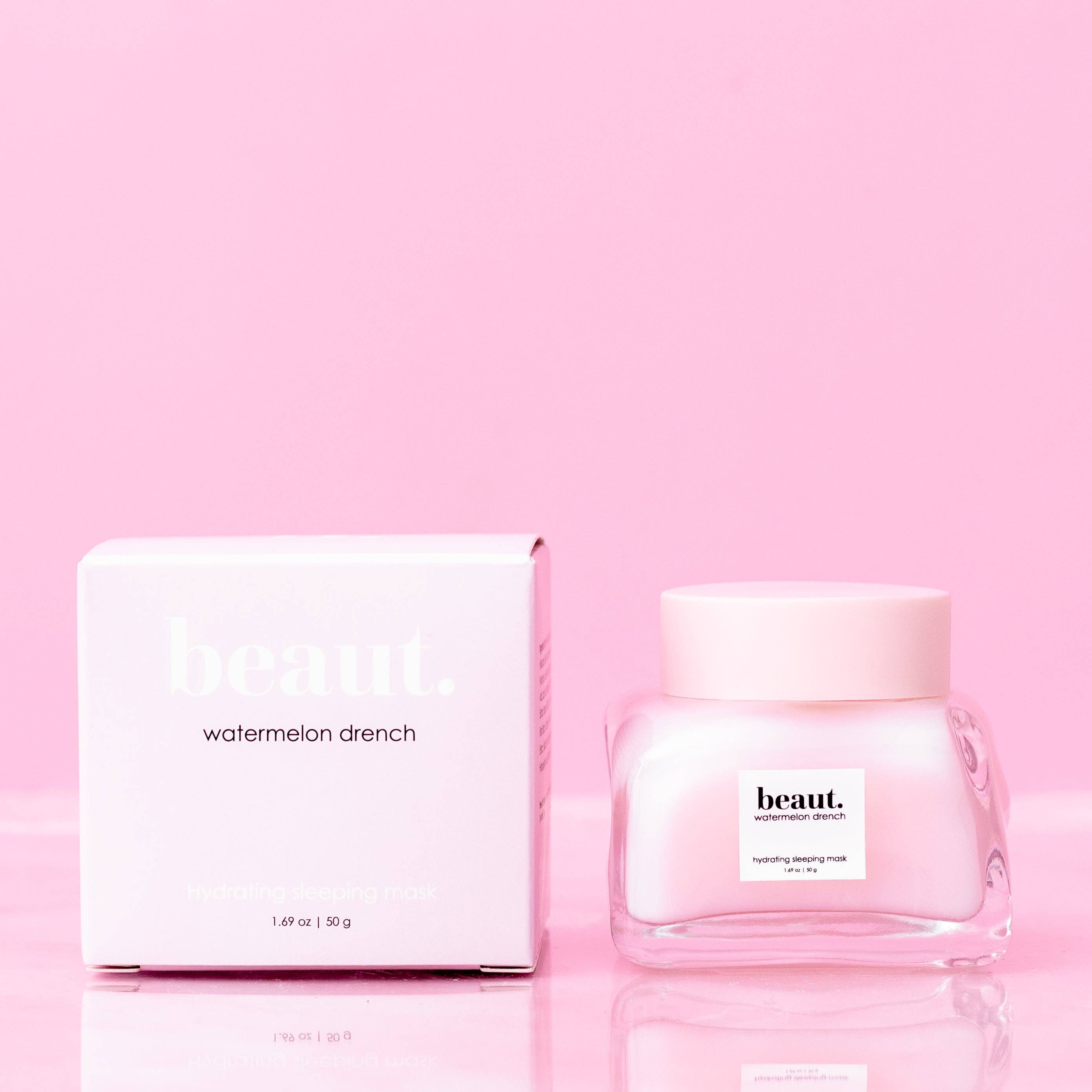 beaut.beautyco - Wholesale Skincare Face Mask - Watermelon Drench Sleeping Mask6