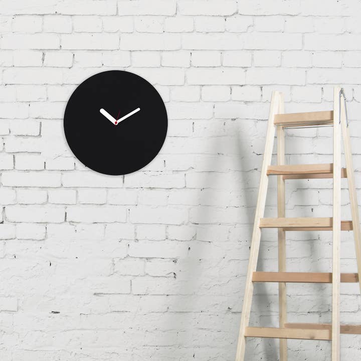 Weew Smart Design – Großhandel Wanduhren – Uhr Zeichnen - Schwarz