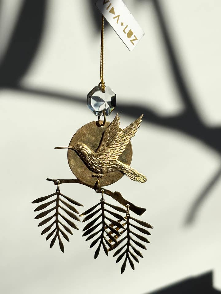 Hummingbird Garden Light Catcher | Suncatcher | Sun Catcher for wholesale by Vida + Luz