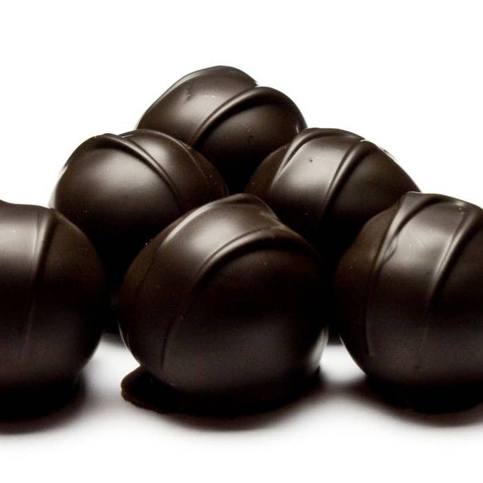 Katie's Candies, Inc. - Wholesale Chocolate Covered Sweets - Coffee Liquor Truffle Dark (5 lbs)