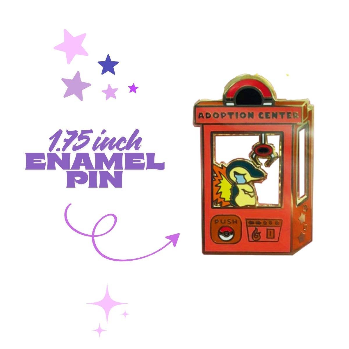 Naytendo - Wholesale Lapel Pin/Button - Pokemon Cyndaquill Enamel Pin // Anime // Gaming2