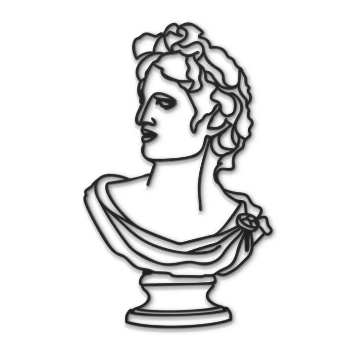 Gamle mandlige buste for engroshandel hos Beautiwall