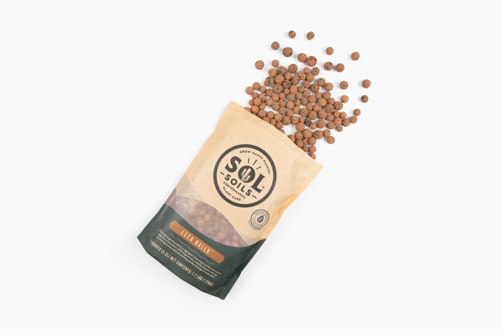 Sol Soils - Wholesale Planting/Potting Soil - Soil (10Qt) LECA Balls2