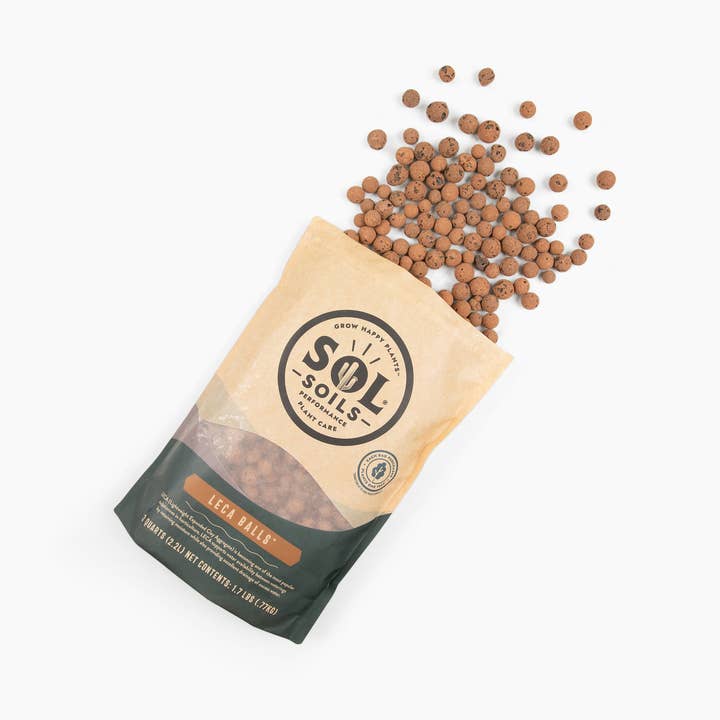 Sol Soils - Wholesale Planting/Potting Soil - Soil (10Qt) LECA Balls2