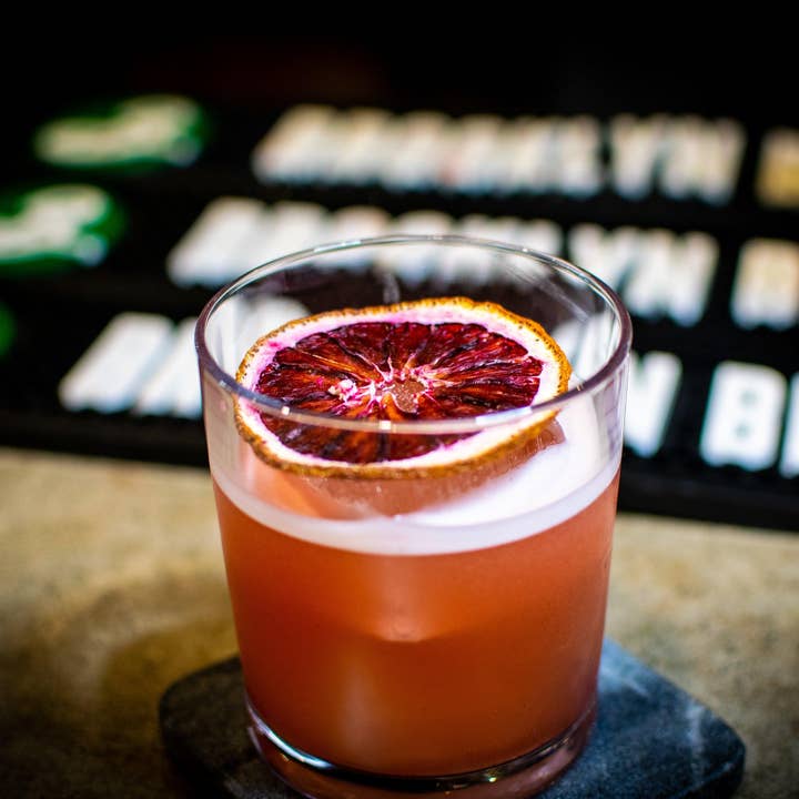 Cocktail Garnish Co. - Wholesale Dried/Dehydrated Fruit - Dehydrated Blood Orange, 2.5oz (25+ Slices)2