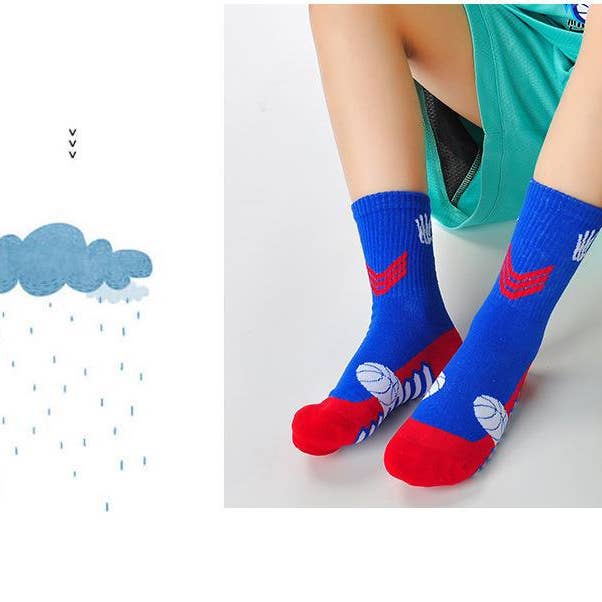 Ivedin - Wholesale Socks - Unisex - Pack of Technical Sports Socks NBA Kids One Size9