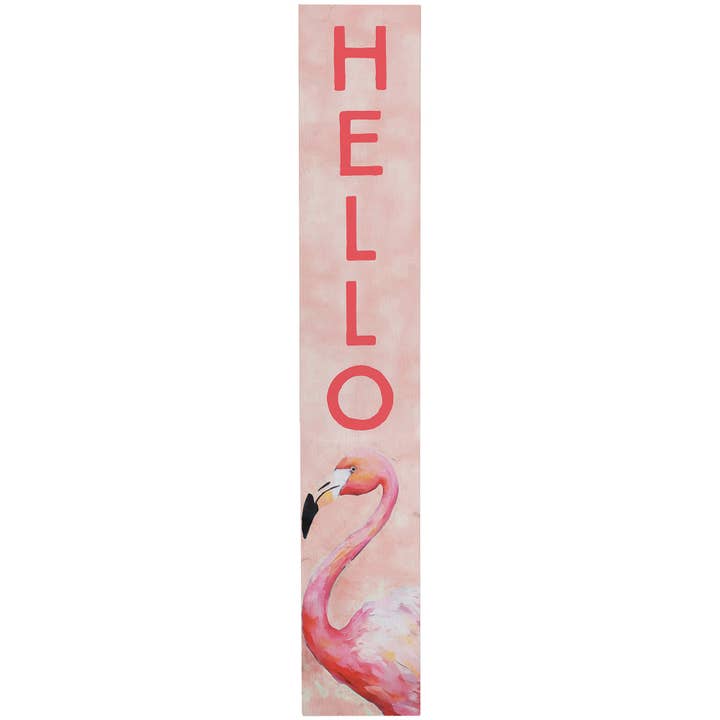 Hallo Flamingo - Verandabretter für den Großhandel von Sincere Surroundings