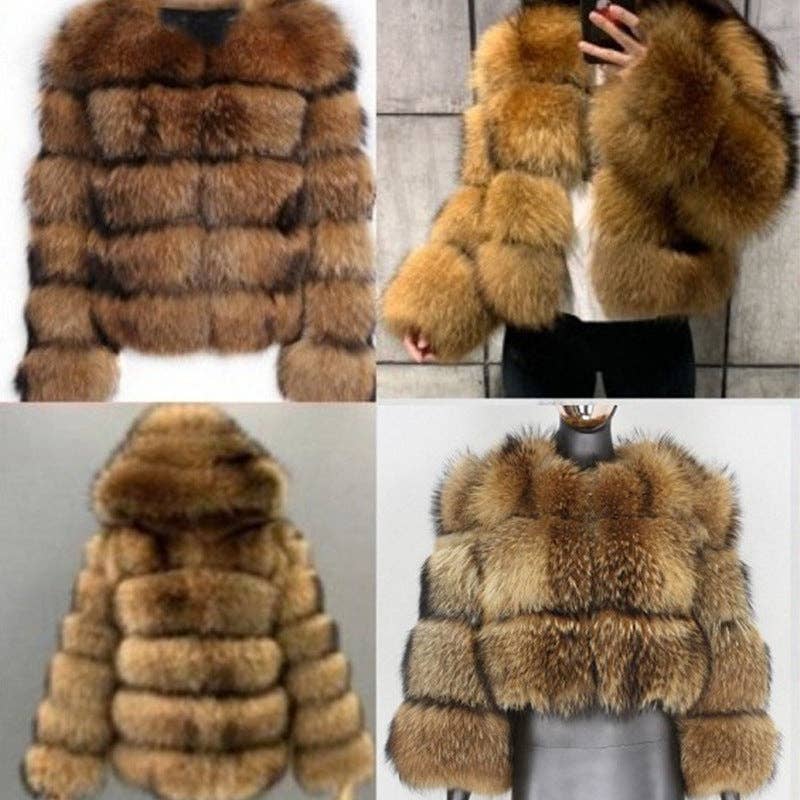 Marayn - Wholesale Fur/Faux Fur Coat - Women's - Luxury Faux Fur Coats Wholesale for Global Market13