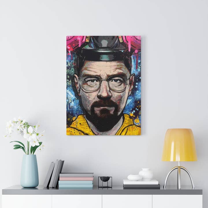 Galerie-Leinwandbild „Breaking Bad“ für den Großhandel von Amped Artwork