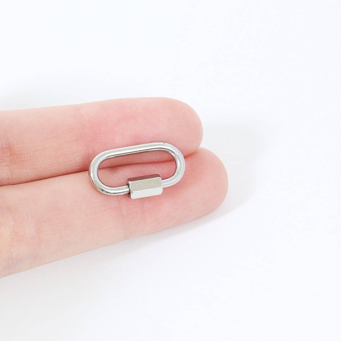 WJW - Venta al por mayor Pinza - Cierre de Sujetador de Charms Clásico de Mosquetón en Oro 18K PVD10